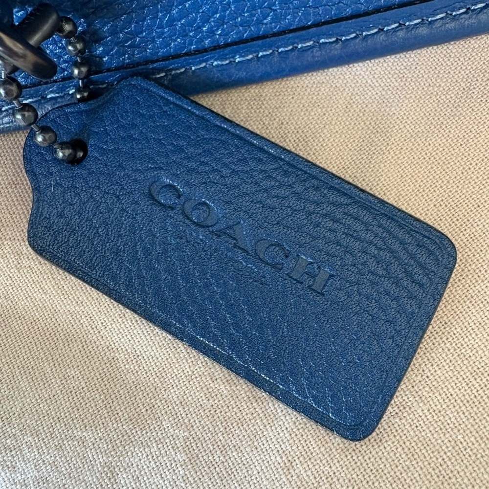 Coach Emery Crossbody with Horse and Carriage Print - Blue - Picture 9 of 13